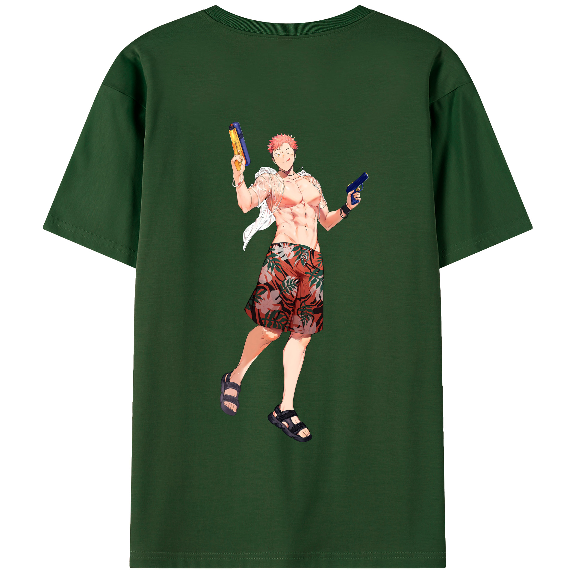 （画像用） 呪術廻戦 Jujutsu Kaisen 綿100％半袖Tシャツ（背面プリント）